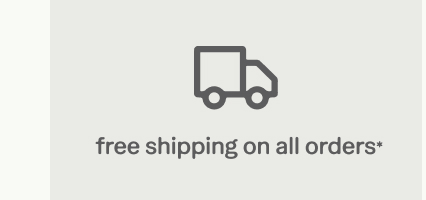 free shipping on all orders